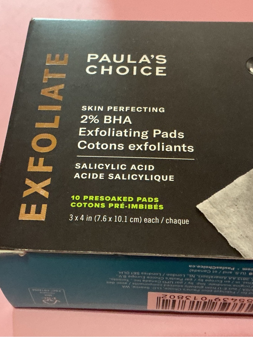 Paula's Choice Skin Perfecting 2% BHA Exfoliating Pads - 10 pk